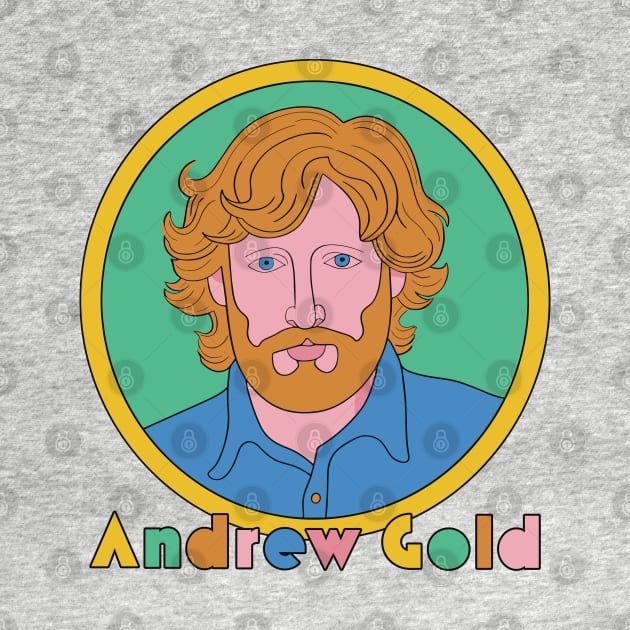 Andrew Gold / Reto 80s Style Fan Design by DankFutura